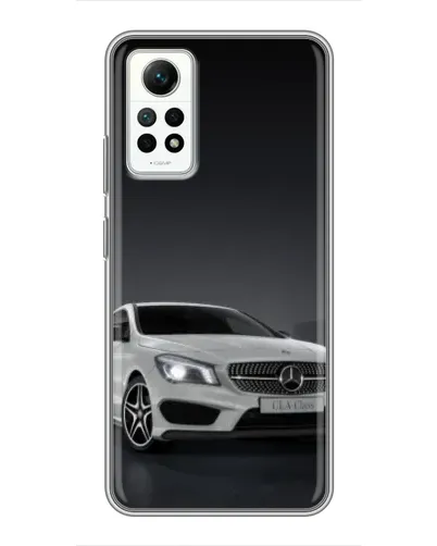 Чехол для Xiaomi Redmi Note 12 Pro (4g) с картинкой «Mercedes AMG GT Silver»