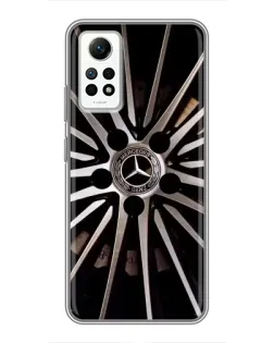 Чехол для Xiaomi Redmi Note 12 Pro (4g) с картинкой «Диск Mercedes»