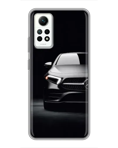 Чехол для Xiaomi Redmi Note 12 Pro (4g) с картинкой «Свет фар Mercedes»
