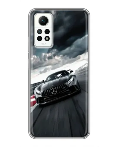 Чехол для Xiaomi Redmi Note 12 Pro (4g) с картинкой «Гоночный Mercedes AMG»