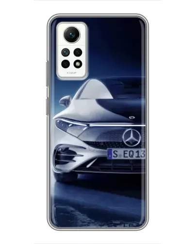 Чехол для Xiaomi Redmi Note 12 Pro (4g) с картинкой «Mercedes EQ — будущее»