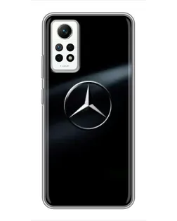 Чохол для Xiaomi Redmi Note 12 Pro (4g) з картинкою «Mercedes на металі»