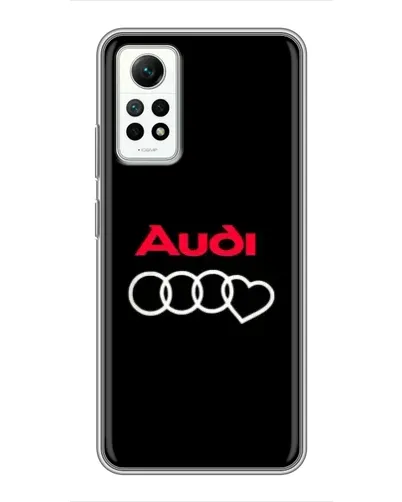 Чехол для Xiaomi Redmi Note 12 Pro (4g) с картинкой «Логотип Audi Heart» Чехол для Xiaomi Redmi Note 12 Pro (4g) с картинкой «Логотип Audi Heart»