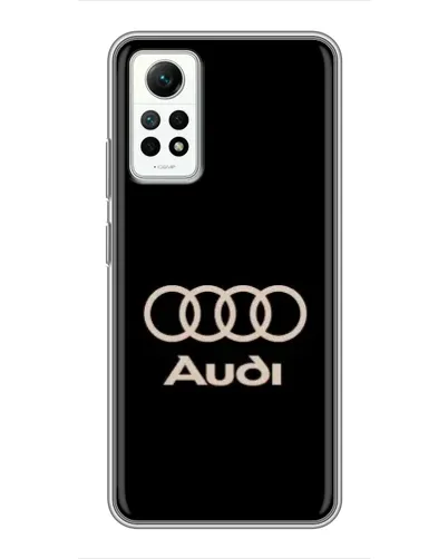Чехол для Xiaomi Redmi Note 12 Pro (4g) с картинкой «Audi — золотой логотип» Чехол для Xiaomi Redmi Note 12 Pro (4g) с картинкой «Audi — золотой логотип»
