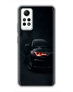 Чехол для Xiaomi Redmi Note 12 Pro (4g) с картинкой «Audi — хищный взгляд»