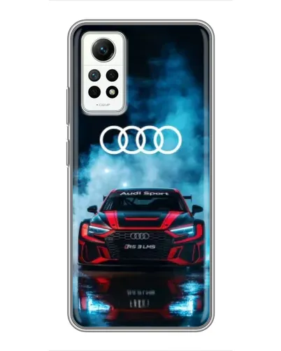 Чехол для Xiaomi Redmi Note 12 Pro (4g) с картинкой «Audi Sport — неон» Чехол для Xiaomi Redmi Note 12 Pro (4g) с картинкой «Audi Sport — неон»