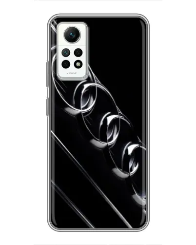 Чехол для Xiaomi Redmi Note 12 Pro (4g) с картинкой «Audi — абстрактные кольца» Чехол для Xiaomi Redmi Note 12 Pro (4g) с картинкой «Audi — абстрактные кольца»