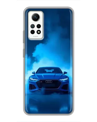 Чехол для Xiaomi Redmi Note 12 Pro (4g) с картинкой «Audi — голубая энергия» Чехол для Xiaomi Redmi Note 12 Pro (4g) с картинкой «Audi — голубая энергия»