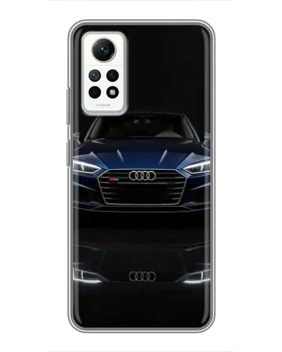Чехол для Xiaomi Redmi Note 12 Pro (4g) с картинкой «Audi — ночное отражение» Чехол для Xiaomi Redmi Note 12 Pro (4g) с картинкой «Audi — ночное отражение»