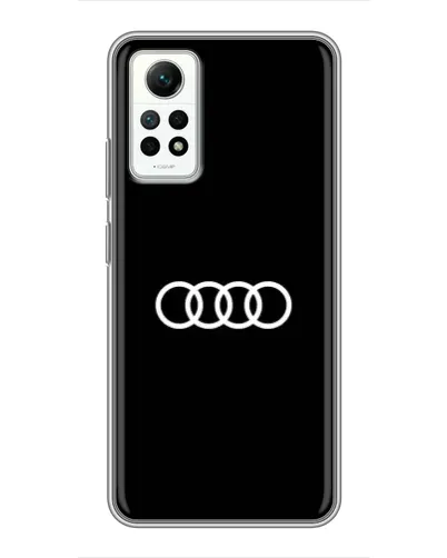 Чехол для Xiaomi Redmi Note 12 Pro (4g) с картинкой «Audi White Logo» Чехол для Xiaomi Redmi Note 12 Pro (4g) с картинкой «Audi White Logo»