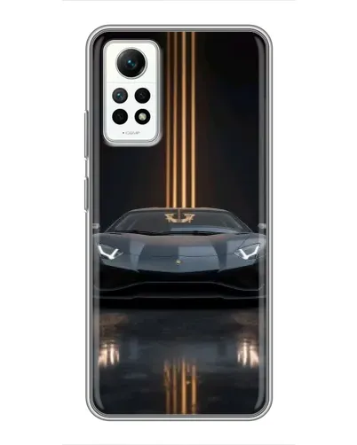 Чехол для Xiaomi Redmi Note 12 Pro (4g) с картинкой «Lamborghini золотые линии» Чехол для Xiaomi Redmi Note 12 Pro (4g) с картинкой «Lamborghini золотые линии»