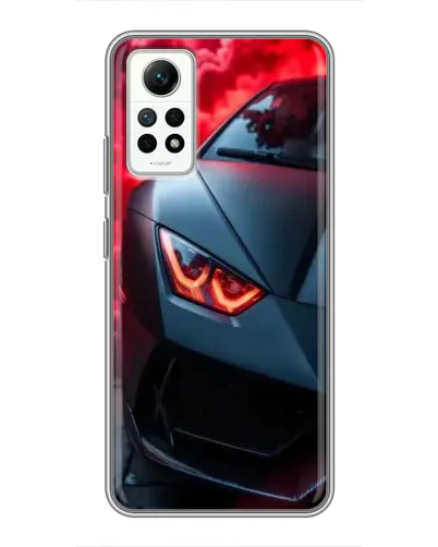 Чехол для Xiaomi Redmi Note 12 Pro (4g) с картинкой «Lamborghini красное сияние» Чехол для Xiaomi Redmi Note 12 Pro (4g) с картинкой «Lamborghini красное сияние»