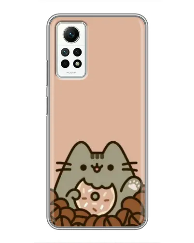 Чехол для Xiaomi Redmi Note 12 Pro (4g) с картинкой «Кофейный Пушин»