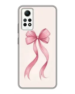 Чехол для Xiaomi Redmi Note 12 Pro (4g) с картинкой «Розовый бант»