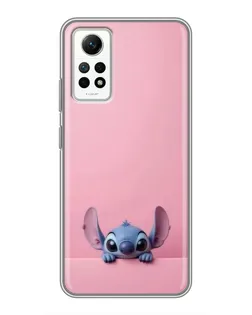 Чехол для Xiaomi Redmi Note 12 Pro (4g) с картинкой «Stitch выглядывает» Чехол для Xiaomi Redmi Note 12 Pro (4g) с картинкой «Stitch выглядывает»