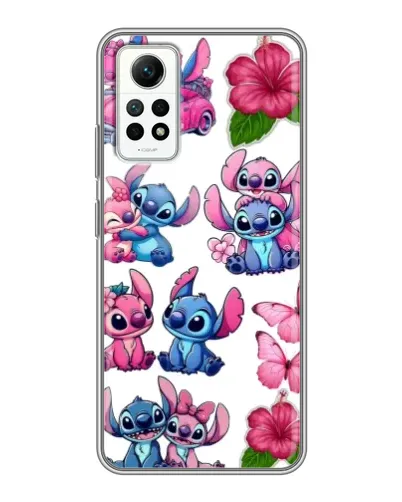 Чехол для Xiaomi Redmi Note 12 Pro (4g) с картинкой «Стикеры Stitch и Angel» Чехол для Xiaomi Redmi Note 12 Pro (4g) с картинкой «Стикеры Stitch и Angel»