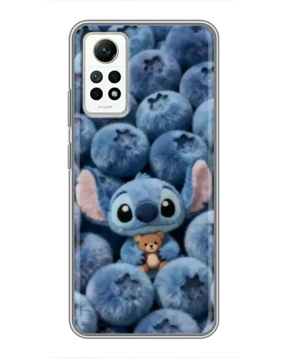 Чехол для Xiaomi Redmi Note 12 Pro (4g) с картинкой «Стич и голубика» Чехол для Xiaomi Redmi Note 12 Pro (4g) с картинкой «Стич и голубика»