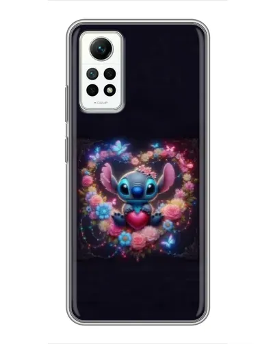 Чехол для Xiaomi Redmi Note 12 Pro (4g) с картинкой «Stitch в цветах» Чехол для Xiaomi Redmi Note 12 Pro (4g) с картинкой «Stitch в цветах»