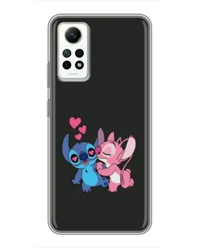 Чехол для Xiaomi Redmi Note 12 Pro (4g) с картинкой «Анжел целует Стича» Чехол для Xiaomi Redmi Note 12 Pro (4g) с картинкой «Анжел целует Стича»