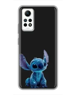Чехол для Xiaomi Redmi Note 12 Pro (4g) с картинкой «Стич на черном» Чехол для Xiaomi Redmi Note 12 Pro (4g) с картинкой «Стич на черном»
