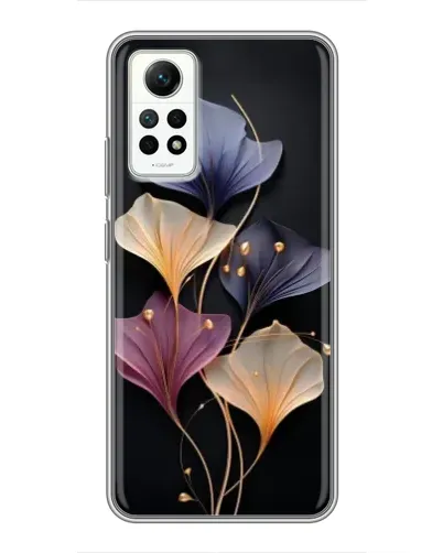 Чехол для Xiaomi Redmi Note 12 Pro (4g) с картинкой «Лиловые цветы грации»