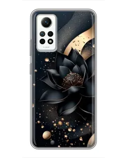 Чехол для Xiaomi Redmi Note 12 Pro (4g) с картинкой «Черный лотос»