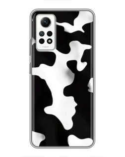Чехол для Xiaomi Redmi Note 12 Pro (4g) с картинкой «Черно-белое пятно»