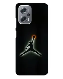 Чехол для Xiaomi Redmi Note 12 Pro Plus с картинкой «Jordan Gradient Logo» Чехол для Xiaomi Redmi Note 12 Pro Plus с картинкой «Jordan Gradient Logo»