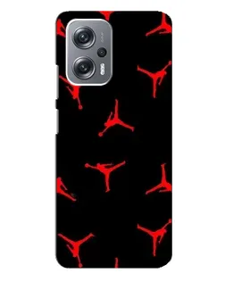Чехол для Xiaomi Redmi Note 12 Pro Plus с картинкой «Jordan Red Pattern» Чехол для Xiaomi Redmi Note 12 Pro Plus с картинкой «Jordan Red Pattern»