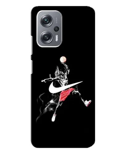 Чехол для Xiaomi Redmi Note 12 Pro Plus с картинкой «Jordan Jumpman» Чехол для Xiaomi Redmi Note 12 Pro Plus с картинкой «Jordan Jumpman»