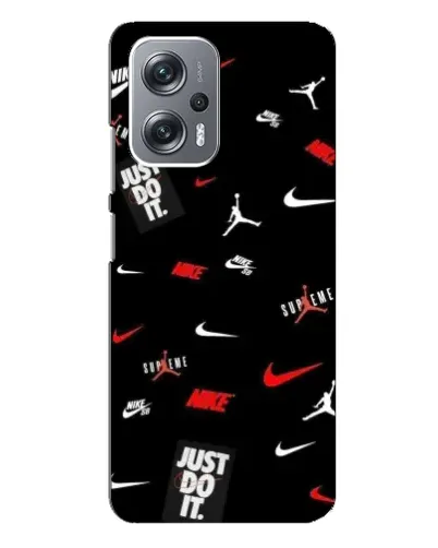 Чехол для Xiaomi Redmi Note 12 Pro Plus с картинкой «Nike Mix Pattern» Чехол для Xiaomi Redmi Note 12 Pro Plus с картинкой «Nike Mix Pattern»
