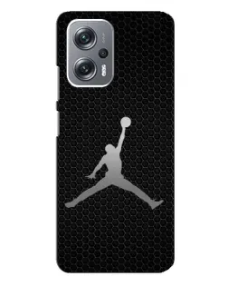 Чехол для Xiaomi Redmi Note 12 Pro Plus с картинкой «Jordan Dark Carbon»