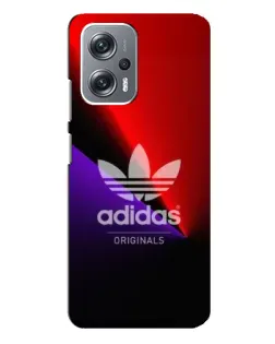 Чохол для Xiaomi Redmi Note 12 Pro Plus з картинкою «Adidas Red Neon»
