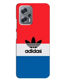 Чехол для Xiaomi Redmi Note 12 Pro Plus с картинкой «Ретро блоки Adidas»