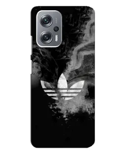 Чехол для Xiaomi Redmi Note 12 Pro Plus с картинкой «Абстрактный дым Adidas»