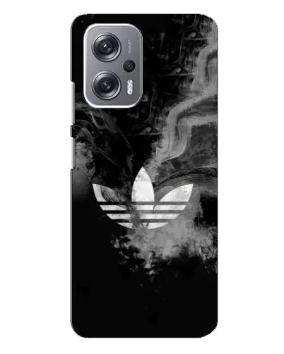 Чехол для Xiaomi Redmi Note 12 Pro Plus с картинкой «Абстрактный дым Adidas»