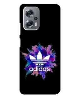Чехол для Xiaomi Redmi Note 12 Pro Plus с картинкой «Взрыв красок Adidas»
