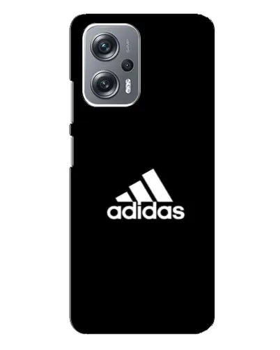 Чехол для Xiaomi Redmi Note 12 Pro Plus с картинкой «Черная классика Adidas»