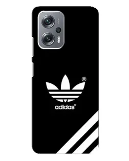 Чехол для Xiaomi Redmi Note 12 Pro Plus с картинкой «Adidas с диагональными полосами»