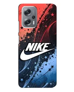 Чехол для Xiaomi Redmi Note 12 Pro Plus с картинкой «Градиентный принт Найк»