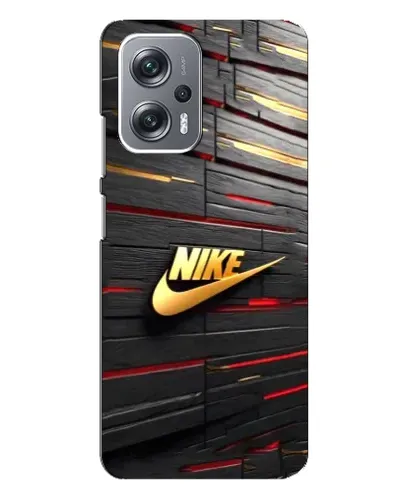 Чехол для Xiaomi Redmi Note 12 Pro Plus с картинкой «Золотой Nike на металле» Чехол для Xiaomi Redmi Note 12 Pro Plus с картинкой «Золотой Nike на металле»