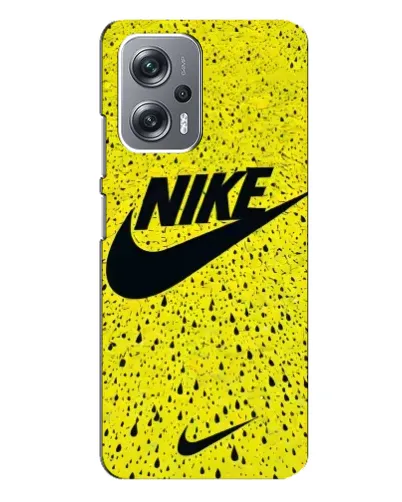 Чехол для Xiaomi Redmi Note 12 Pro Plus с картинкой «Желтый текстурный Nike» Чехол для Xiaomi Redmi Note 12 Pro Plus с картинкой «Желтый текстурный Nike»