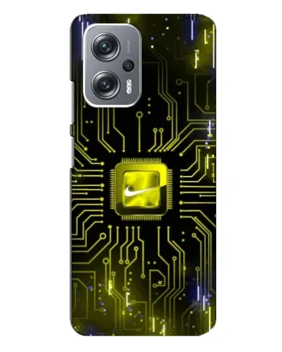 Чехол для Xiaomi Redmi Note 12 Pro Plus с картинкой «Nike — золотая искра» Чехол для Xiaomi Redmi Note 12 Pro Plus с картинкой «Nike — золотая искра»