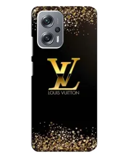 Чехол для Xiaomi Redmi Note 12 Pro Plus с картинкой «LV — золотые искры»