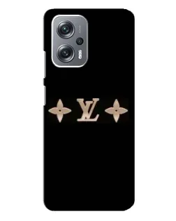 Чехол для Xiaomi Redmi Note 12 Pro Plus с картинкой «Louis Vuitton — минимализм»