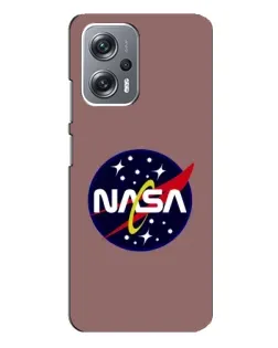 Чехол для Xiaomi Redmi Note 12 Pro Plus с картинкой «NASA — ретро космос»