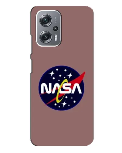 Чехол для Xiaomi Redmi Note 12 Pro Plus с картинкой «NASA — ретро космос»