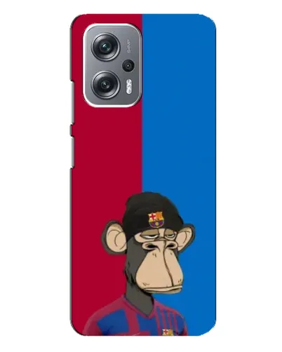 Чехол для Xiaomi Redmi Note 12 Pro Plus с картинкой «Bored Ape — фанат Барсы» Чехол для Xiaomi Redmi Note 12 Pro Plus с картинкой «Bored Ape — фанат Барсы»
