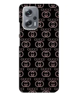 Чехол для Xiaomi Redmi Note 12 Pro Plus с картинкой «Классическая монограмма Gucci»