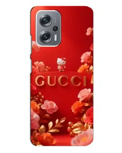 Чехол для Xiaomi Redmi Note 12 Pro Plus с картинкой «Gucci — золотой сад»